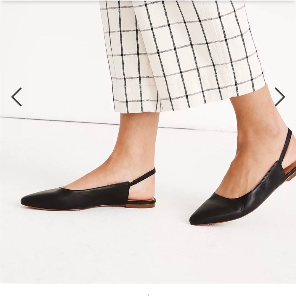 Madewell the Margot slingback in leather